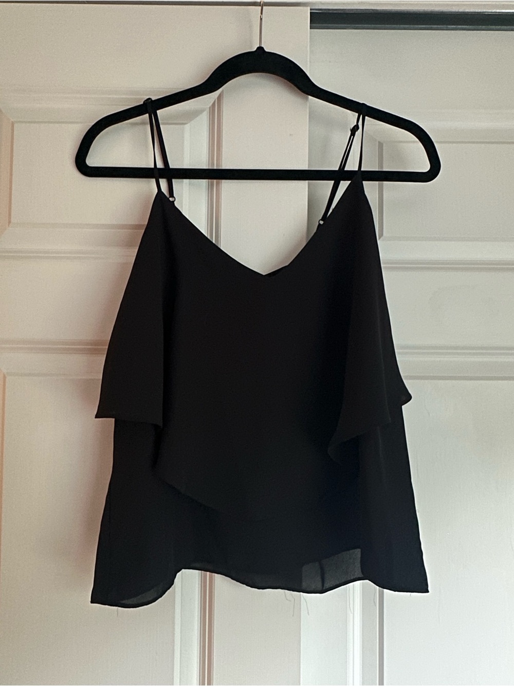 Fun 2 fun Black Layered Top